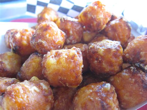 Enjoy this unique, healing spin on a childhood favorite. Dog Haus Biergarten - Sweet Potato Tater Tots