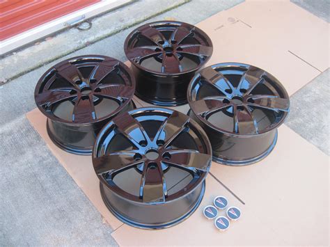 2006 Pontiac Gto 17 Wheels Powder Coated Gloss Black Ls1tech