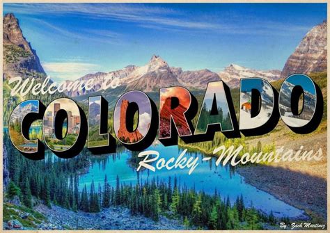 Colorado Postcard Postcard Colorado High Quality Images