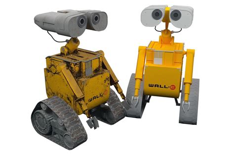 Robot Wall E Old And New Version 3d Model Cgtrader