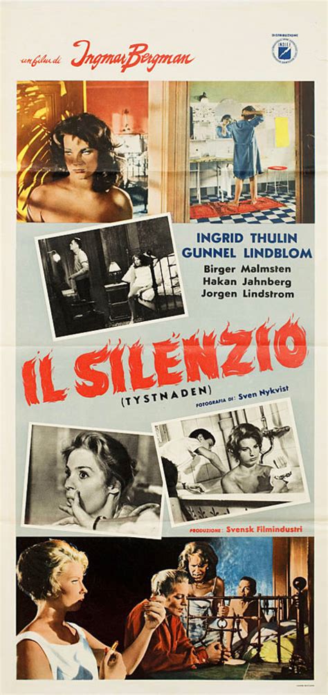 the silence 1963 italian locandina poster posteritati movie poster