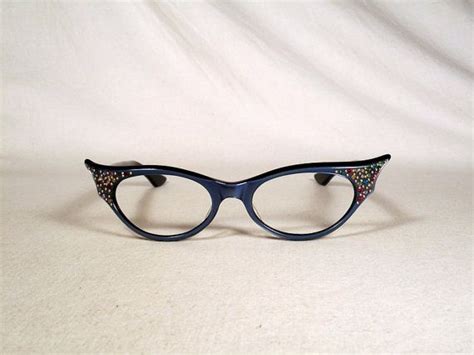 Fabulous Vintage Sunglasses Lunettes Eyeglasses 1960 Cat Eye