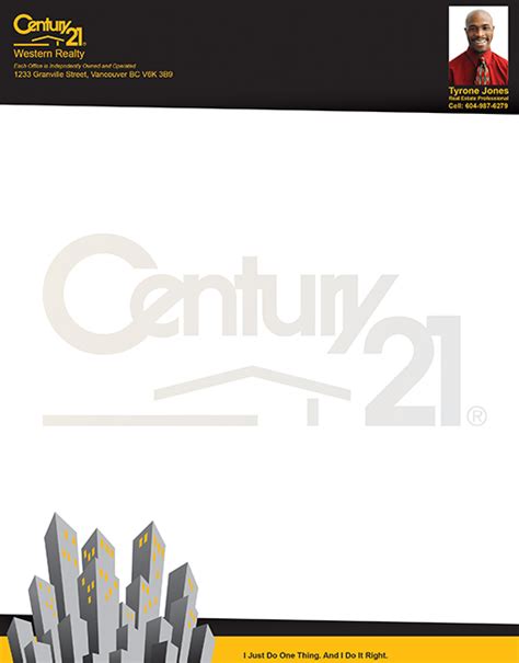 Century 21 Letterhead Celh02f Realtorpapa Vancouver Real Estate