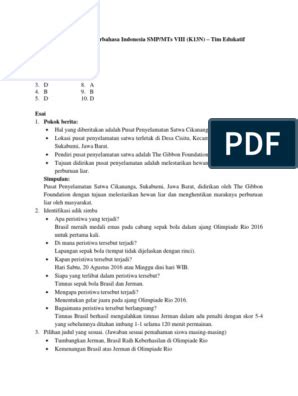 Menghayati dan mengamalkan ajaran agama yang dianutnya. Kunci Jawaban Buku Marbi Bahasa Indonesia Kelas 9 ...