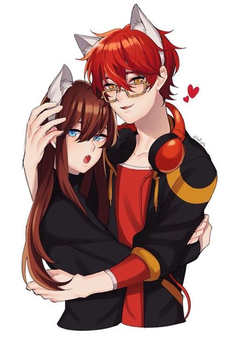 Mystic Messenger 이미지 Personajes De Anime Parejas De Anime Parejas