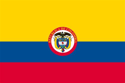 Republic Of Colombia Flag