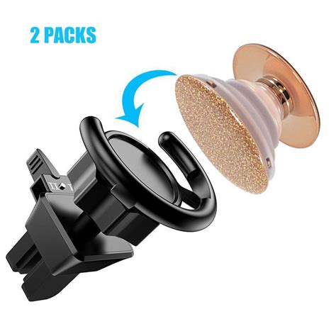Hi kimbyrleigha, just curious, after mounting the sticky popsocket holder did you wait the eight hours as per the instructions before trying it out? 2018 new Pop car mount , with the glittered Popsocket, a ...