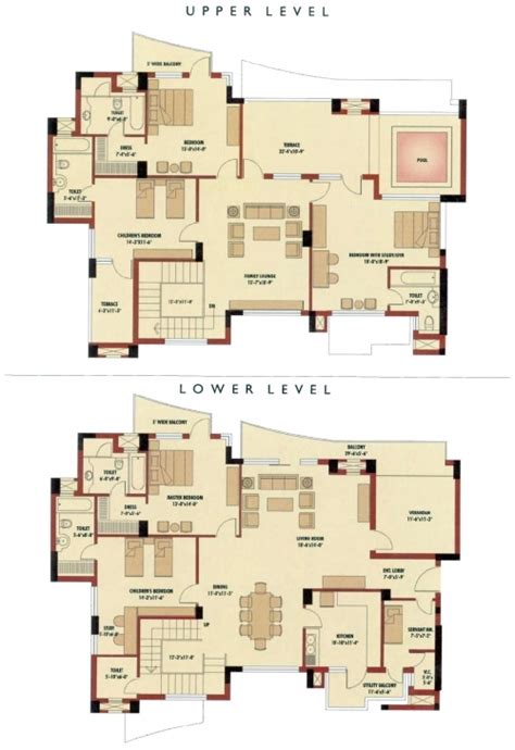 Why don't you make the remaining rooms ensuite and create a window at the end. 4 Bedroom Duplex Floor Plans In Nigeria | www.stkittsvilla.com