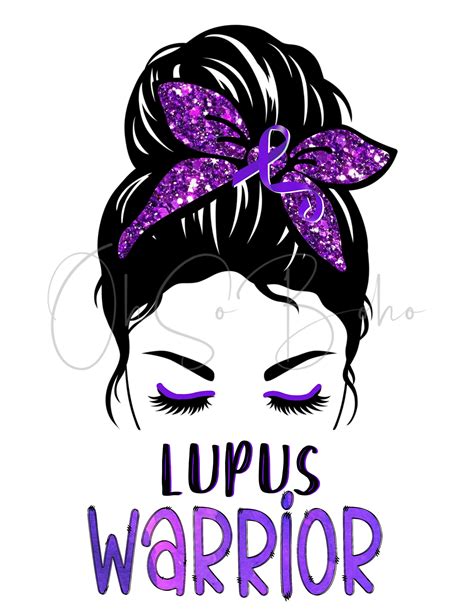 Lupus Warrior Png Lupus Awareness Png Design For Etsy
