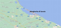 Dove si trova Margherita di Savoia Italia? Mappa Margherita di Savoia ...