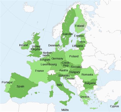 Countries Of The European Union 2019 Learner Trip