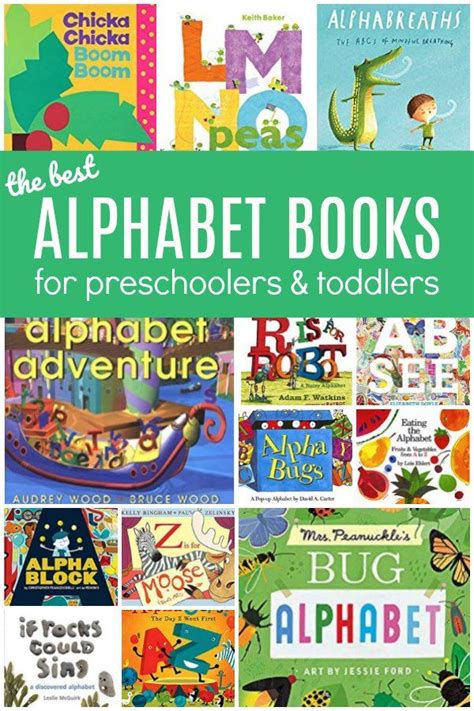 The Best Alphabet Books For Preschoolers The Educators Spin On It