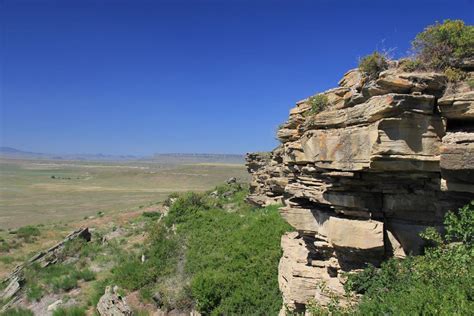 History And Beauty Meet At First Peoples Buffalo Jump