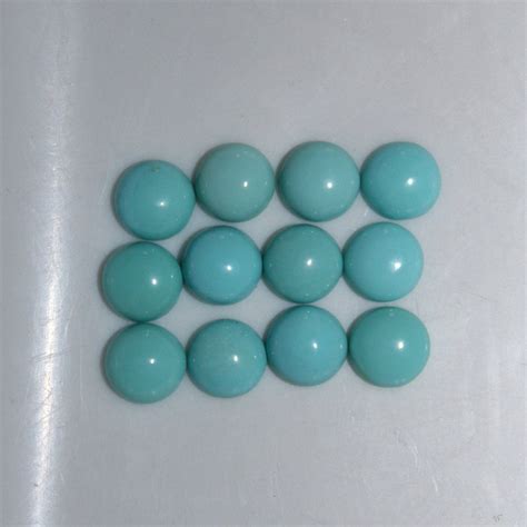 Blue Turquoise Round Cabochon 4mm 5mm 6mm 8mm 10mm Loose Etsy