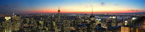 Panoramic View New York City Manhattan Photograph By Movie Poster Prints