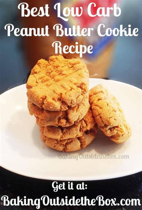Best Low Carb Peanut Butter Cookie Recipe ~ Baking Outside The Box
