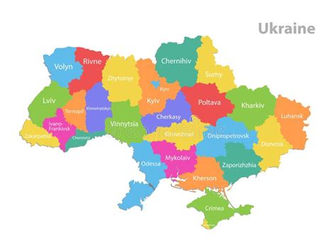 Map Of Ukraine Showing Provinces Get New Map Update