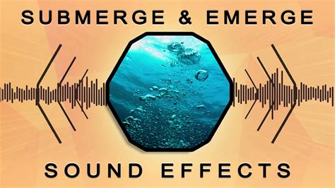 Water Submerge And Emerge Free Sound Effect Youtube