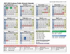 School Year Calendar 2021-22 | Andover Public Schools - Official Website