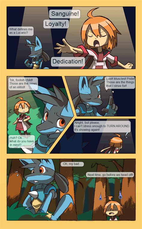 Comic I Don T Know By Ohgoshdarnthesecond Lucario Pokemon Arte De