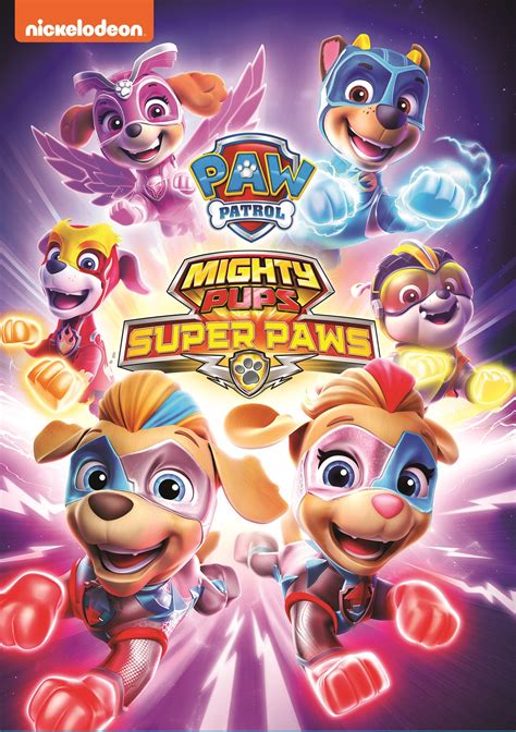 Paw Patrol Mighty Pups Super Paws Dvd