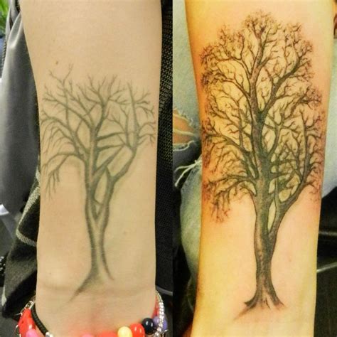 Elm Tree Tree Tattoo Foot Ink Tattoo