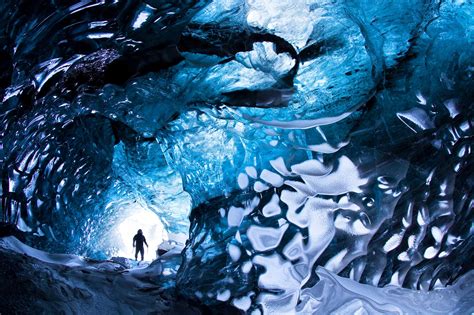 Inside Glacier Cave