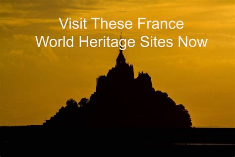France World Heritage Sites You Should Visit in 2021 | World heritage sites, World heritage 
