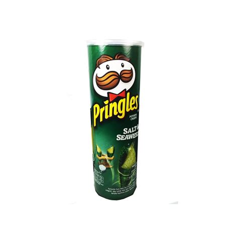 Jual Pringles Potato Crisps Salt And Seaweed 107g Indonesiashopee Indonesia