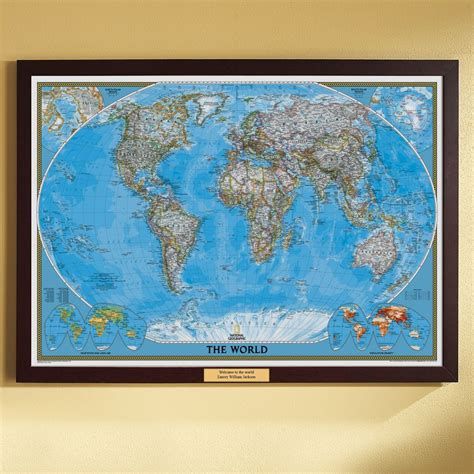 The Beauty Of Framed World Map Posters A Must Have For Every Home In