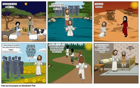 La Vida De Jesús Storyboard Por 8c5ec710