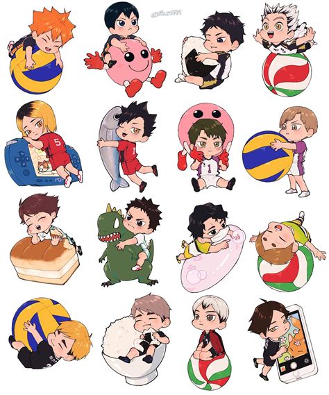 27 Haikyuu Characters Fanart Cute Adist Anime Wallpaper