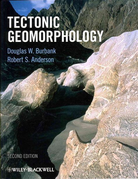 Tectonic Geomorphology By Douglas W Burbank English Paperback Book