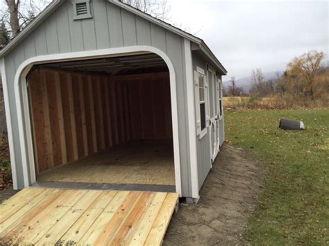 Some kits come with all the materials. 10'x20' A-Frame Garage - Shed Man, Inc.