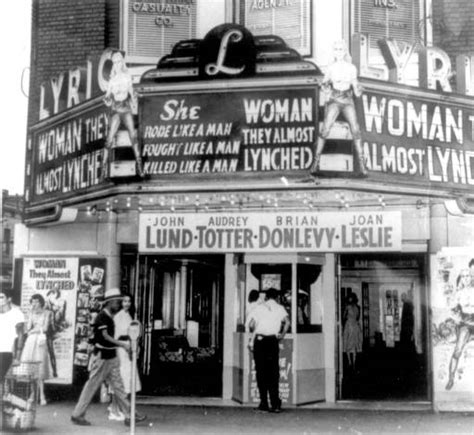 Alabama Yesterdays Birmingham Photo Of The Day 14 Lyric Theatre In 1953