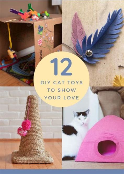 15 Easy Diy Homemade Cat Toy Ideas Your Kitty Is Going To Love In 2020