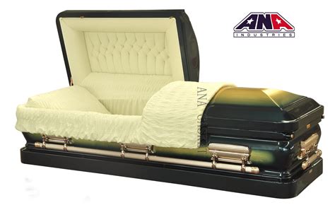 Ana Funeralsupplies American Style 26 Inch Almond Velvet Lining Solid