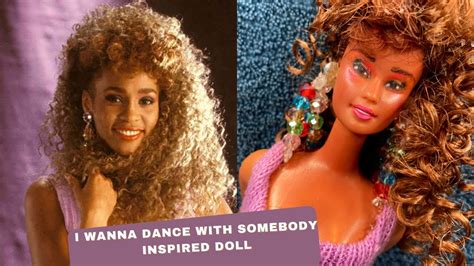 Whitney Houston I Wanna Dance With Somebody Inspired Doll Youtube