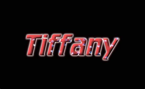 Tiffany Logo Outil De Conception De Nom Gratuit à Partir De Texte