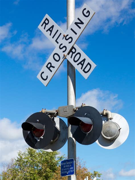 Railroad Crossing Free Stock Photo Public Domain Pictures