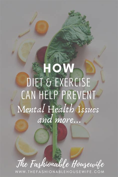 How Diet & Exercise Can Help Prevent Mental Health Issues and More