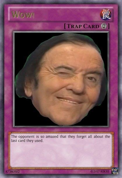 Maybe you would like to learn more about one of these? Wow #trapcard | Pokemon card memes, Yugioh trap cards, Funny yugioh cards