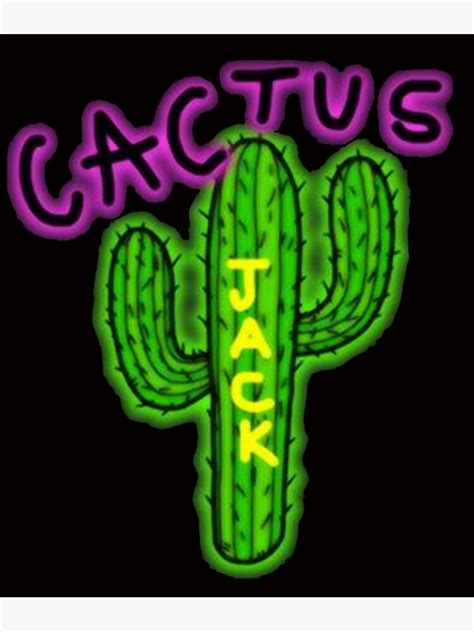 Cactus Jack Sticker By Hallart Redbubble