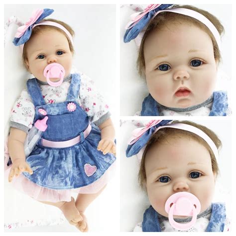 Ubesgoo 22 Reallife Baby Dolls Silicone Newborn Girl Toy