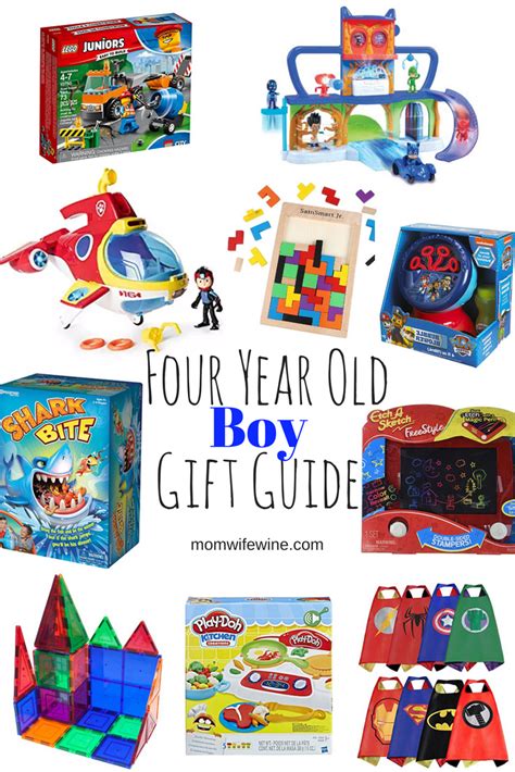 4 Year Old Boy T Guide T Ideas For A 4 Year Old Boy Mom Wife Wine