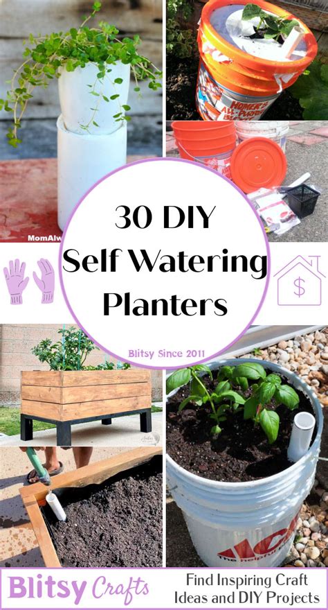 30 Diy Self Watering Planters To Make And Save Your Time