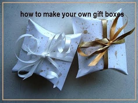 Thanks goes out to hans for the tip! HOW TO MAKE YOUR OWN GIFT BOXES, how to diy, paper box ...