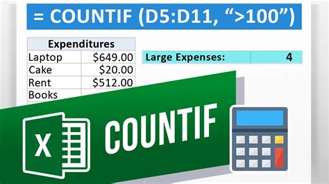 How To Use The Countif Function In Excel Count Cells That Match One