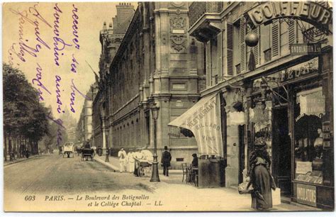 Cartes Postales Sur Les Batignolles