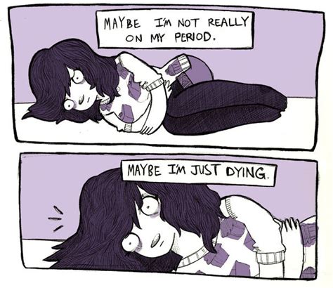 15 Painfully Hilarious Comics About Periods That Only Women Will